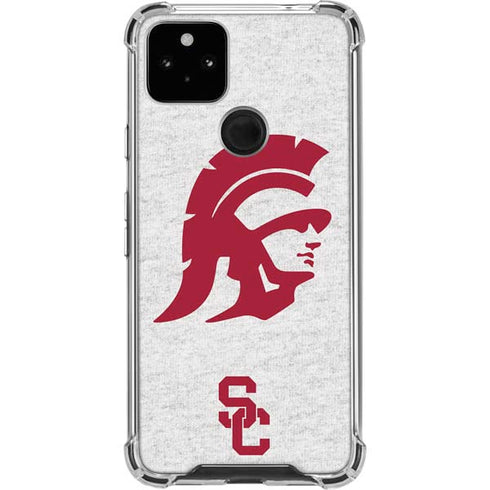 University of Southern California USC Grey Trojan Mascot Pixel Cases